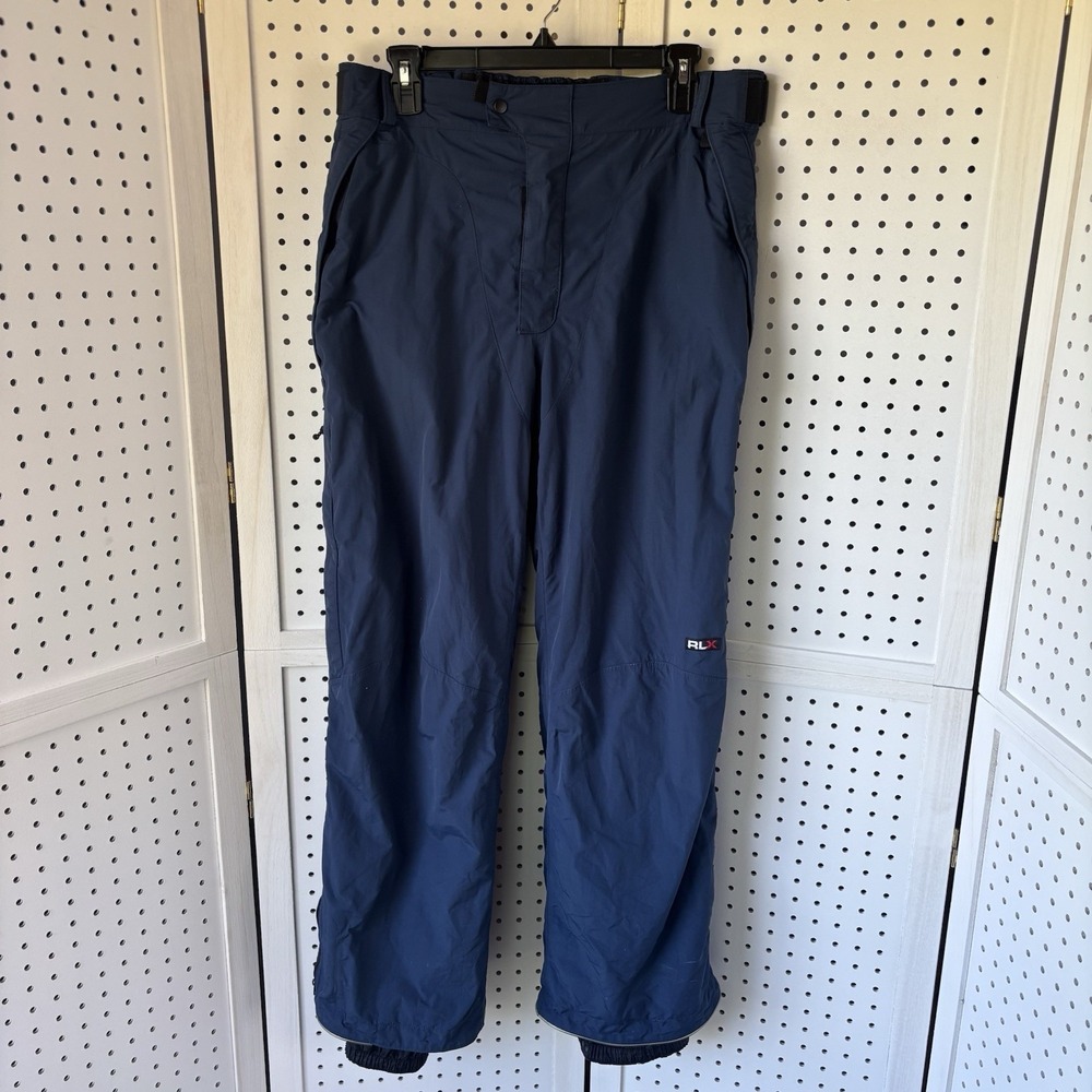 VTG Polo RLX Polo Sport Men's M Blue Ski Snowboard Pants Fleece Lined